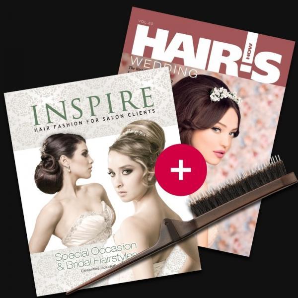 Pack Hair's How Wedding Vol.20 + INSPIRE Bridal Hairstyles + Brosse Style Up
