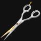 Ciseaux droits Kiepe Professional white/gold taille 5'5