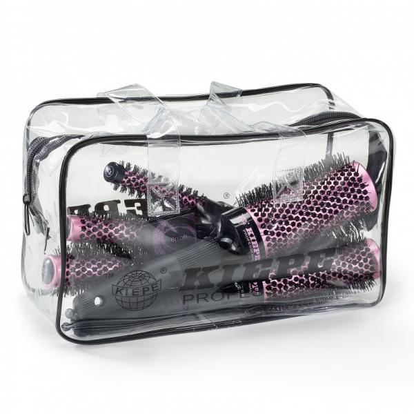 Kit de 5 brosses Pure Pink KIEPE PROFESSIONNAL