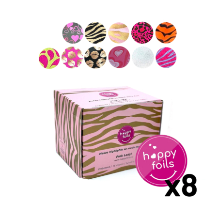 Miniature du lot de 8 happy foils, panachage possible